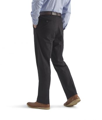 Black Pleated Chinos Stretch #3