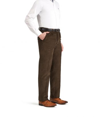 Chocolate Classic Corduroy Trousers