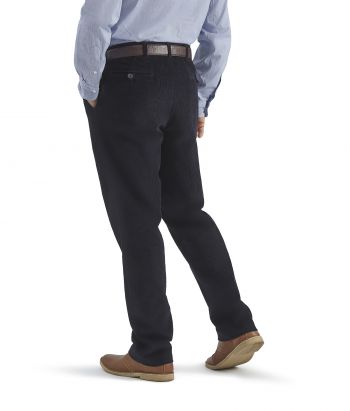 Navy Classic Corduroy Trousers #3
