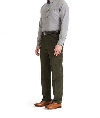 Olive Classic Corduroy Trousers #2