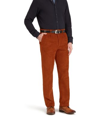 Rust Classic Corduroy Trousers