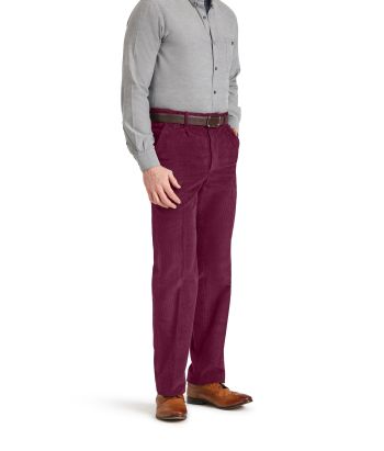 Wine Classic Corduroy Trousers