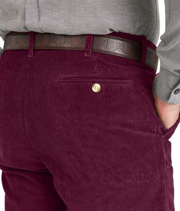 Wine Classic Corduroy Trousers #3